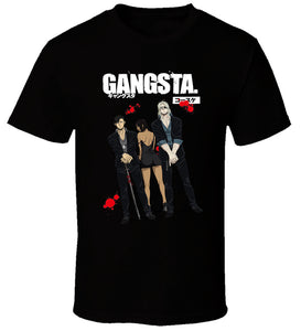 Gangsta Manga Anime 2 T Shirt Novelty Breathable Tee Shirt